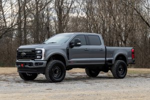 Ford F-250 Super Duty Fender Flares - Rough Country - Sport - E9 Argon Blue - '23-'26